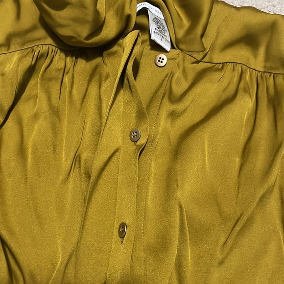 DVF Diane vonFurstenburg silk tie sash blouse - Picture 6 of 6